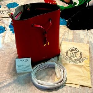 Raulph Lauren leather handbag